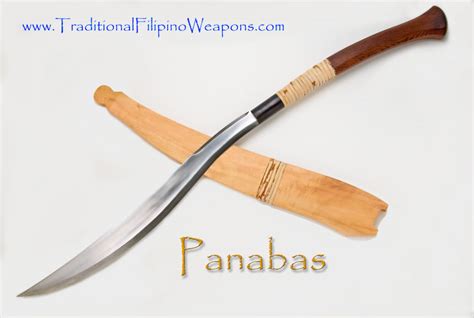 traditional filipino weapons|Panabas .